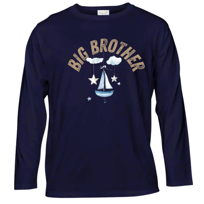 Baby | Brother Long Sleeve T-shirt | Eng | Sailor Ocean