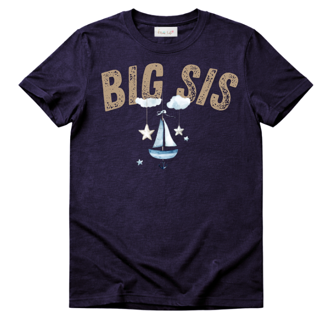 Baby | Sister Short Sleeve T-shirt | Eng | Sailor Ocean