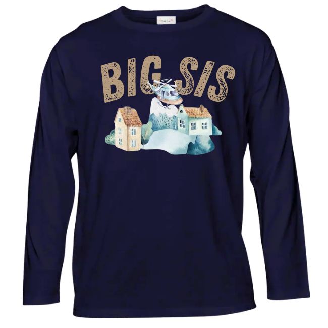 Baby | Sister Long Sleeve T-shirt | Eng | Air Transport