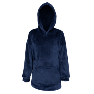 Baby | Toddler | Oversized fleece Hoodie with front pocket | Navy