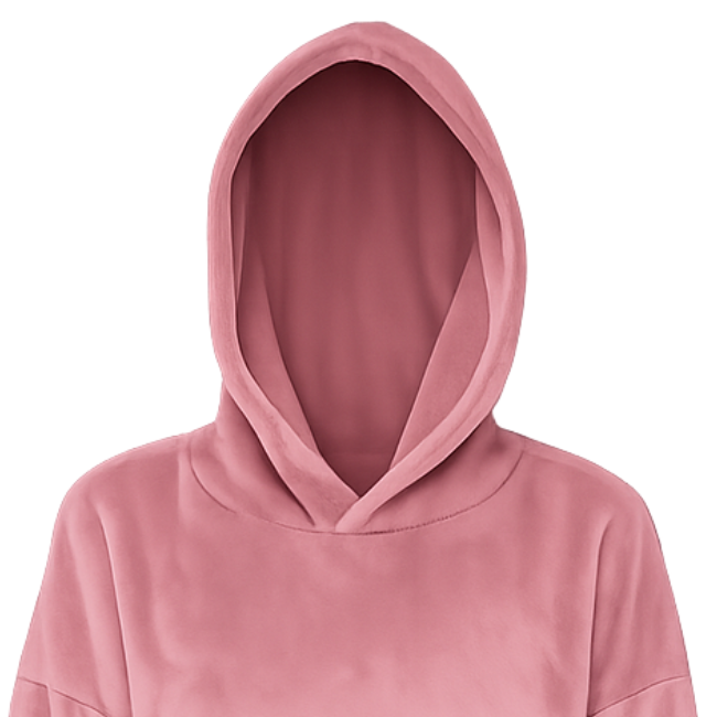 Baby | Toddler | Oversized fleece Hoodie with front pocket | Dusty Pink - Image 4
