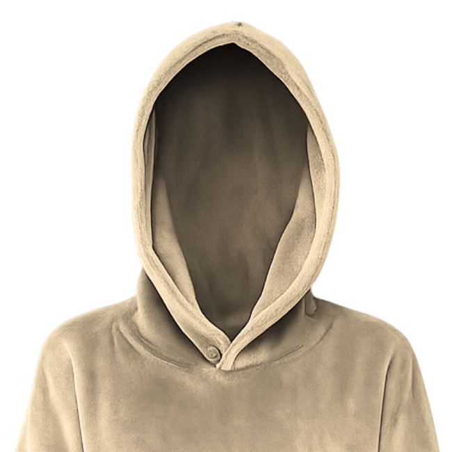 Baby | Toddler | Oversized fleece Hoodie with front pocket | Stone - Image 4