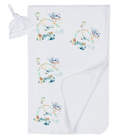 Hospital Set | Mom & Me | Winter Gown, Swaddle & Birth Ann | Navy | Air Transport - Image 5