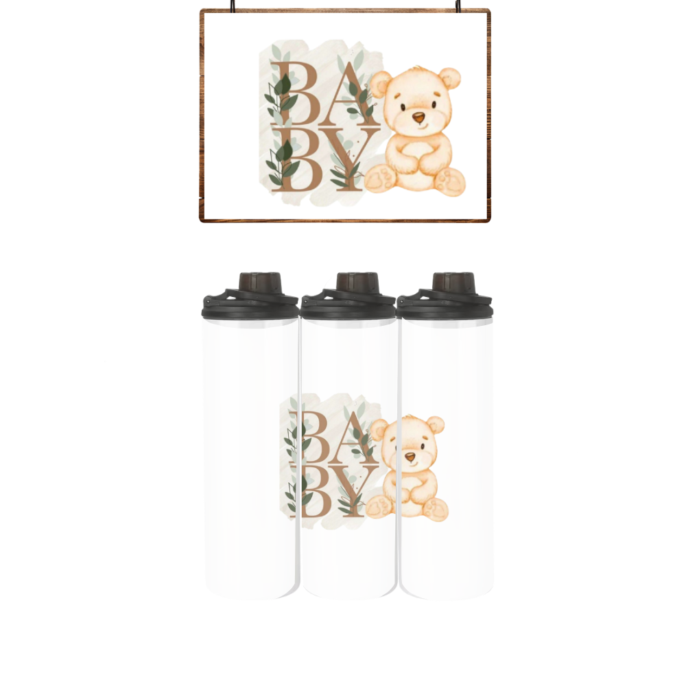 Baby | Toddler | Themed Double Walled Water Bottle & Bucket Hat | BABY - Image 3