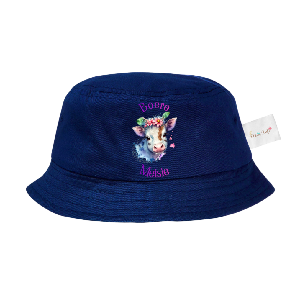 Baby | Toddler | Themed Double Walled Water Bottle & Bucket Hat | Boere Meisie - Image 2