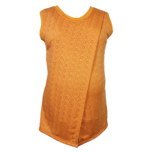 Maternity & Breastfeeding Tops | Sleeveless Comfy Top | Rust