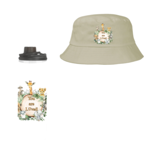 Baby | Toddler | Themed Double Walled Water Bottle & Bucket Hat | You are loved