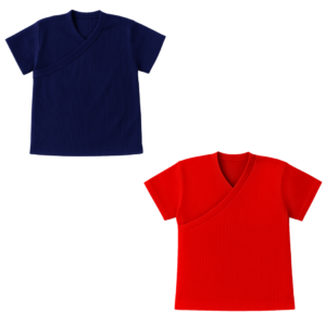 Baby | Toddler | Easy Over Summer Shirt | Mix & Match (2 Pack) | Navy & Red