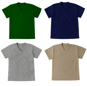 Baby | Toddler | Easy Over Summer Shirt (4 Pack) | Botanic Green, Navy, Grey & Brown