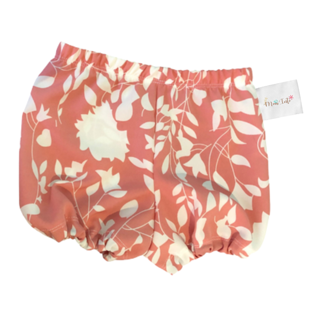 Baby Toddler Nappy Cover Bloomer | Bummie (2Pack) | Pink & Black Floral - Image 2