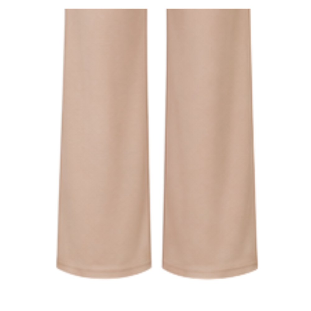 Maternity Corporate Pants | Straight Legs | Yoga Style High Waist | Khaki - Image 3