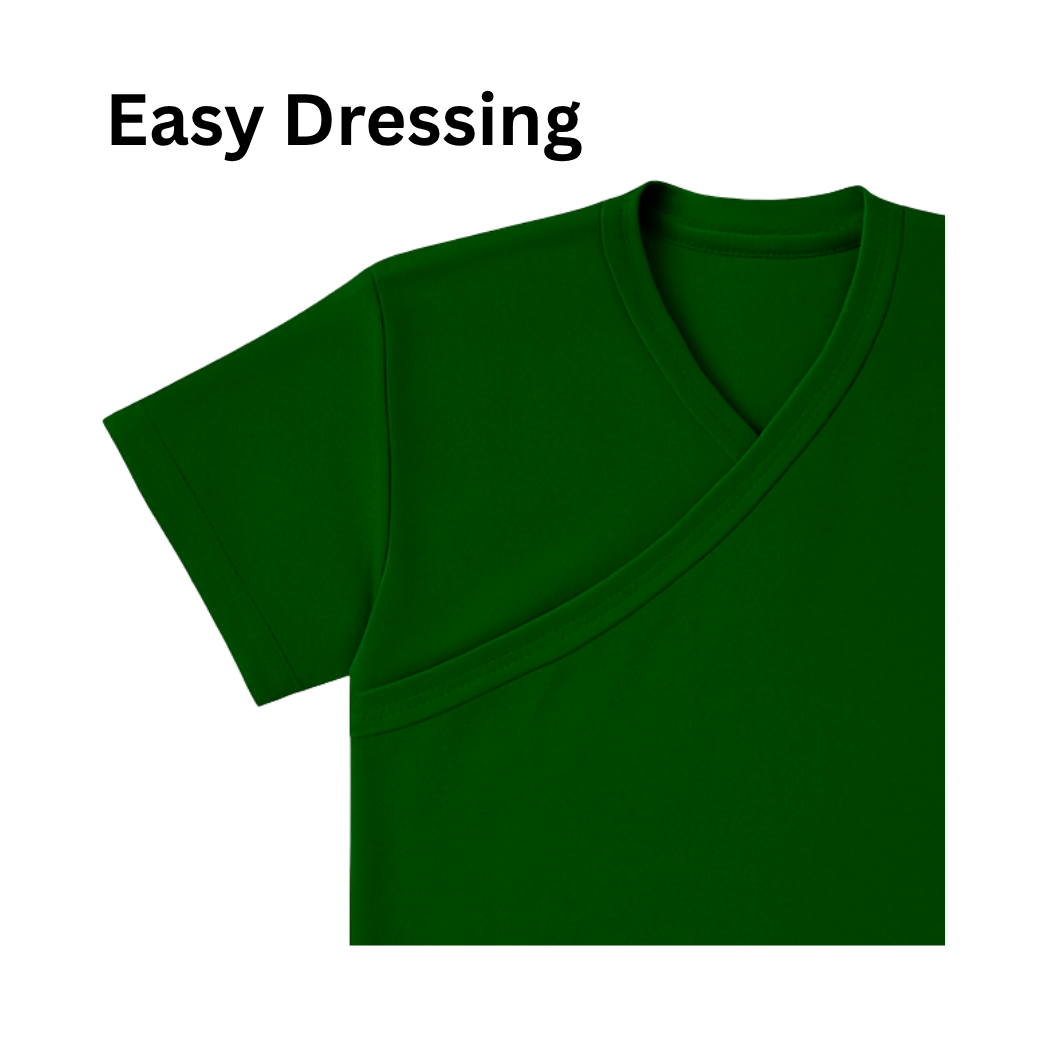 Baby | Toddler | Easy Over Summer Shirt | Mix & Match (2 Pack) | Botanic Green & Red - Image 4