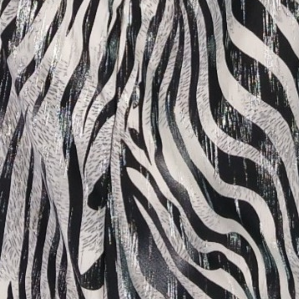 Maternity Sleeveless V-Neck Top | Zebra Print - Image 4