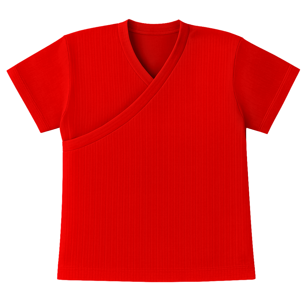 Baby | Toddler | Easy Over Summer Shirt | Mix & Match ( 2 Pack) | Black & Red - Image 3