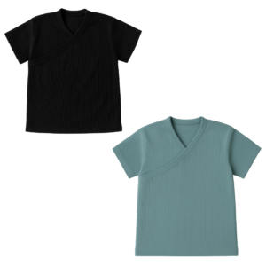 Baby | Toddler | Easy Over Summer Shirt | Mix & Match (2 Pack) | Black & Sage