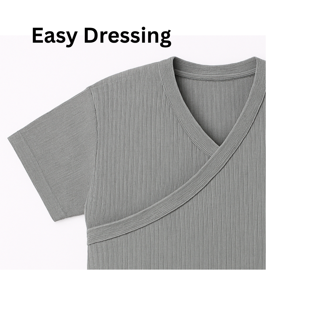 Baby | Toddler | Easy Over Summer Shirt | Mix & Match (2 Pack) | Grey & Red - Image 4