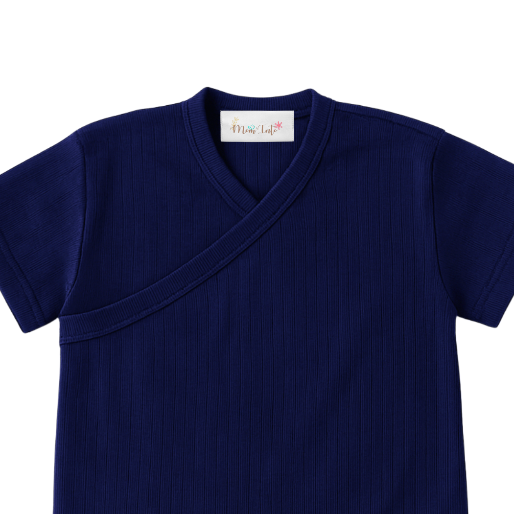 Baby | Toddler | Easy Over Summer Shirt (4 Pack) | Navy, Red, Grey & Sage - Image 2