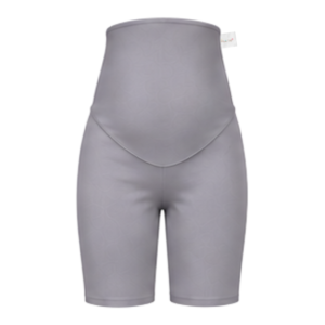 Maternity Shorts | Yoga Style High Waist | Grey