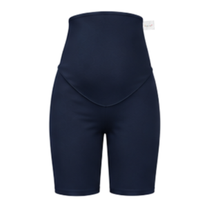 Maternity Shorts | Yoga Style High Waist | Navy