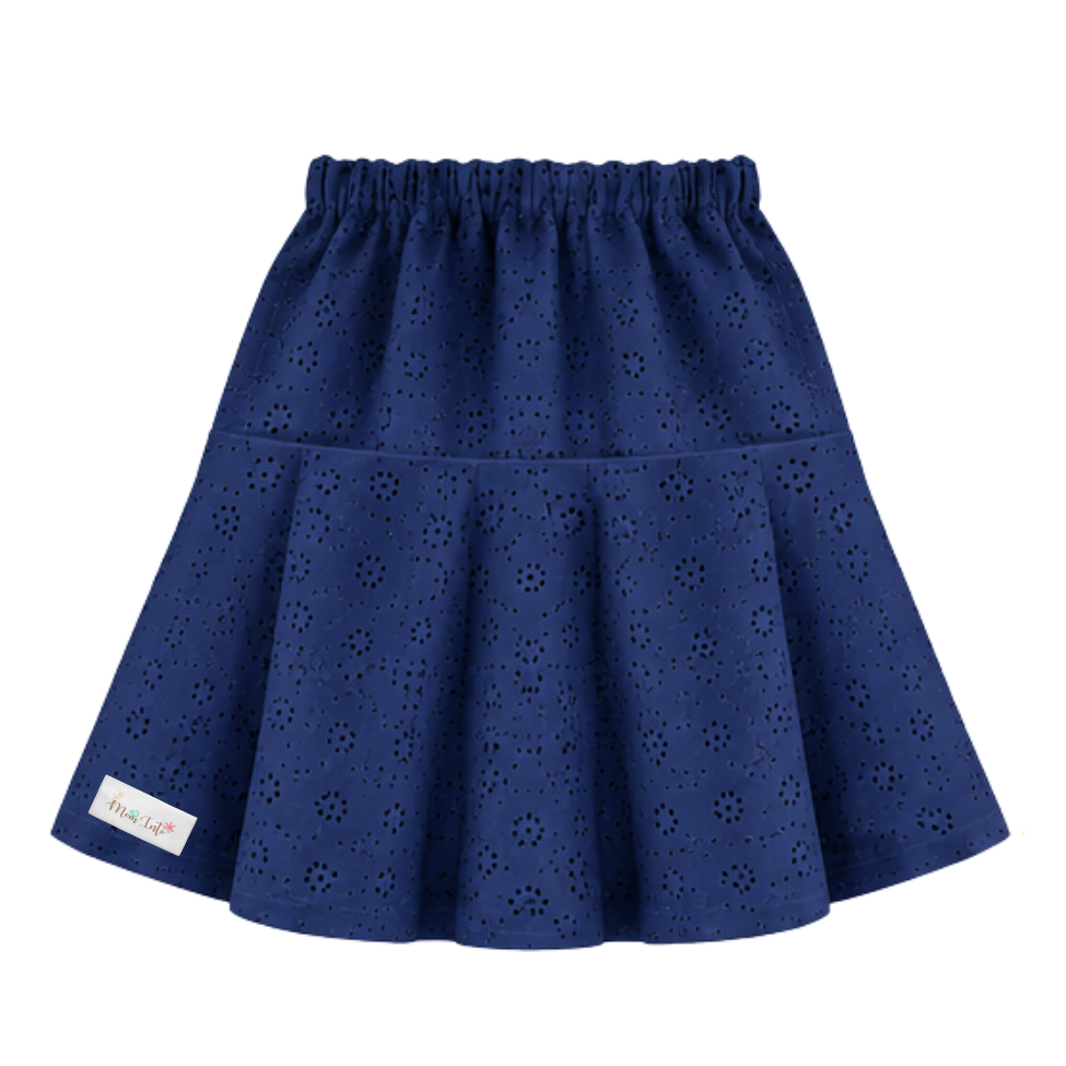 Baby|Toddler|Kids|Skort| Anglaise - Navy