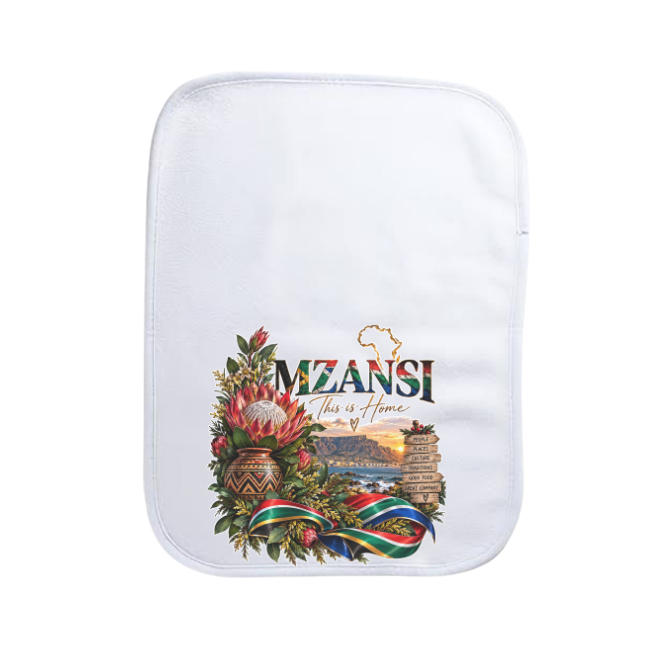 Themed Black Apron Set | 3 Piece | Mzansi | This is home - Image 5